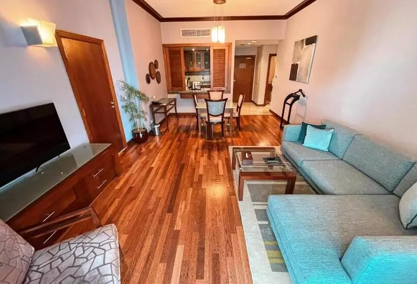 آپارتمان پرستیژ 1 خوابه, Flora Creek Deluxe Hotel Apartments, Dubai