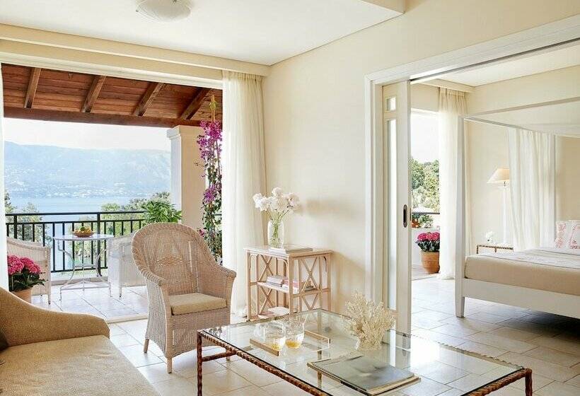 בקתה דלוקס, Grecotel Eva Palace, Beach Luxury Resort