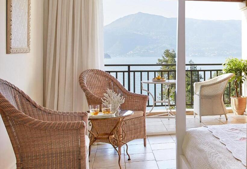 Superior bungalow with sea view, Grecotel Eva Palace, Beach Luxury Resort