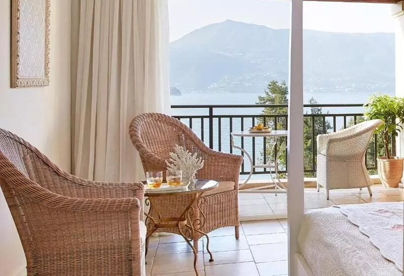 Superior bungalow with sea view, Grecotel Eva Palace, Beach Luxury Resort