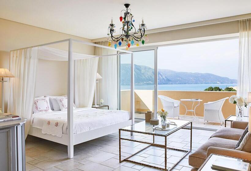 סוויטת ג'וניור נוף לים, Grecotel Eva Palace, Beach Luxury Resort