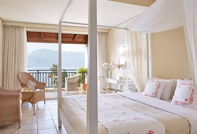 Superior bungalow with sea view, Grecotel Eva Palace, Beach Luxury Resort