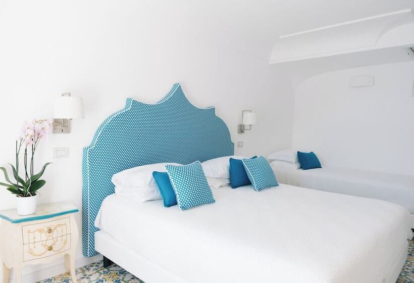 Superior Triple Room Sea View, Conca D'oro