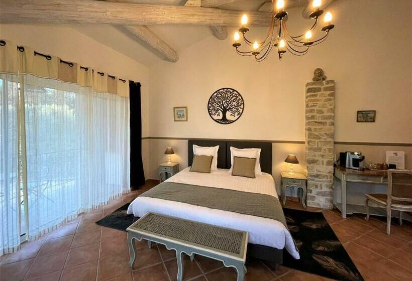 テラス付きスタンダードルーム, Le Mas Carré Séguret