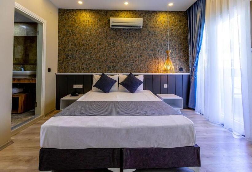 Quarto Deluxe com Balcão, Der Inn Hotel Konyaaltı
