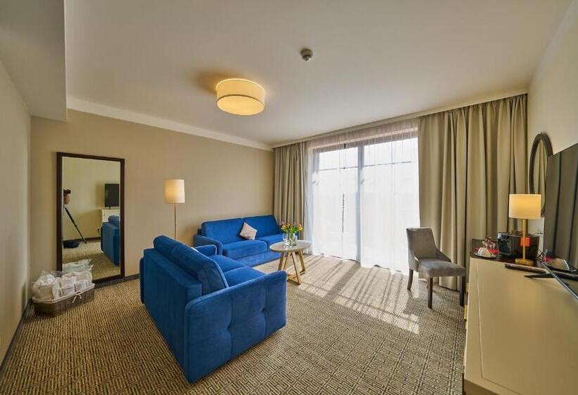 شقة ديلوكس غرفة نوم واحدة, Wellness Hotel Queens