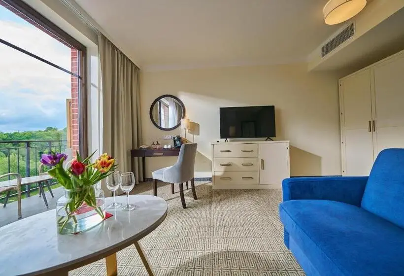１ベッドルームドゥプレックスアパートメント, Wellness Hotel Queens