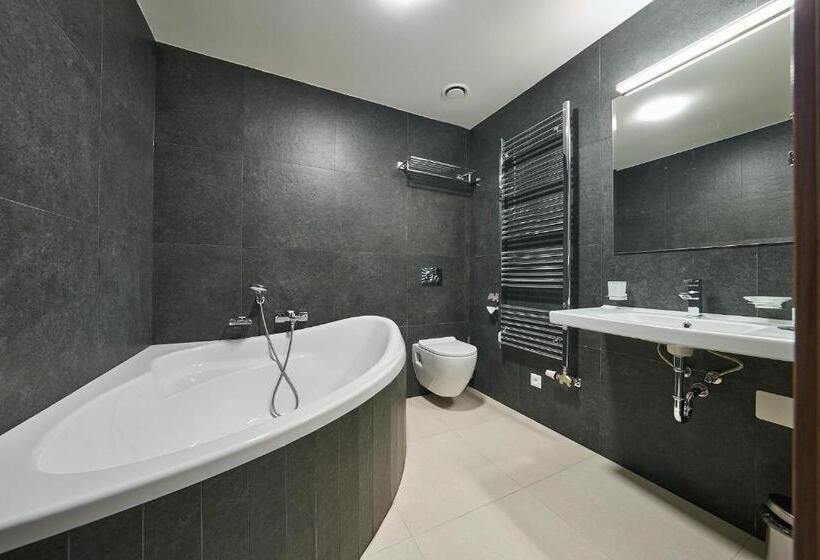 带露台的套间, Wellness Hotel Queens