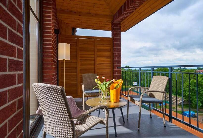 جناح مزود بتراس, Wellness Hotel Queens