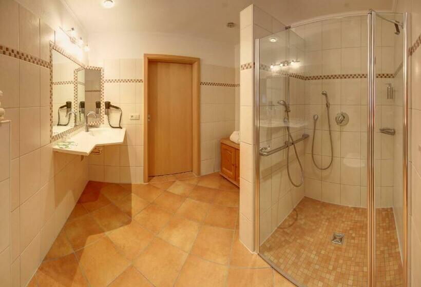 Апартаменты 1 Спальня с Видом, Gasthof Metzgerei Hirschbichler   Chiemgau Karte