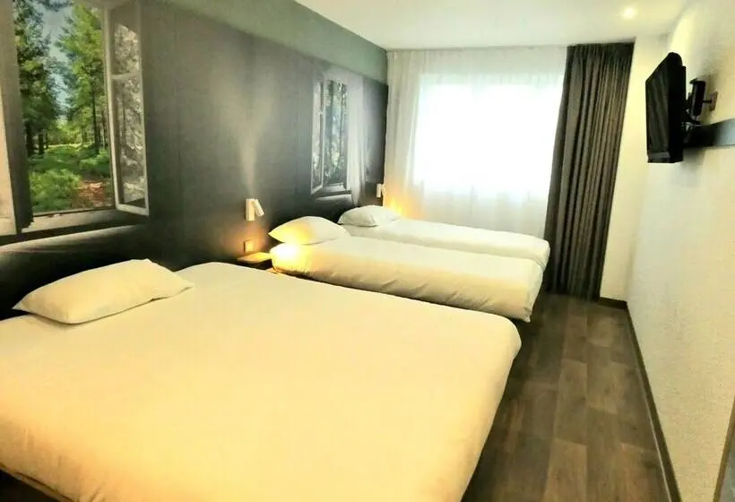 スタンダード４人部屋, B&b Hotel Cambrai