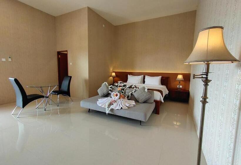 חדר דחוקס עם מיטת קינג, Dreamland  And Lounge