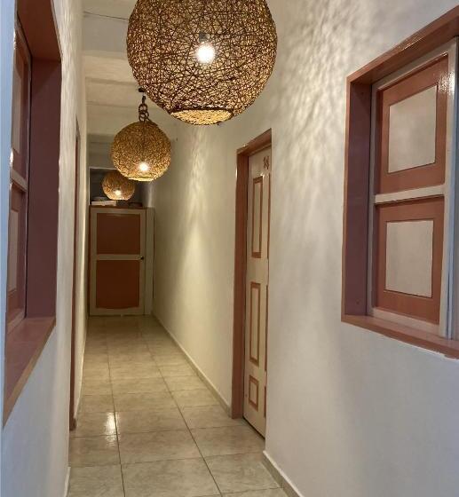 Standaard Vierpersoonskamer met Gedeelde Badkamer, Mahalo Hostel