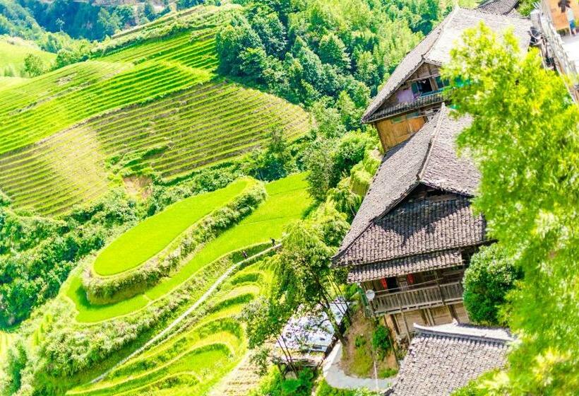 Номер Стандарт с Балконом, Longji Terrace La Vie Inn