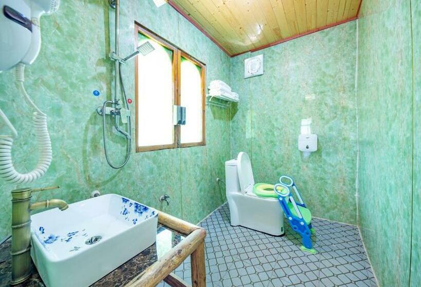 景色の見えるトリプルスタンダードルーム, Longji Terrace La Vie Inn