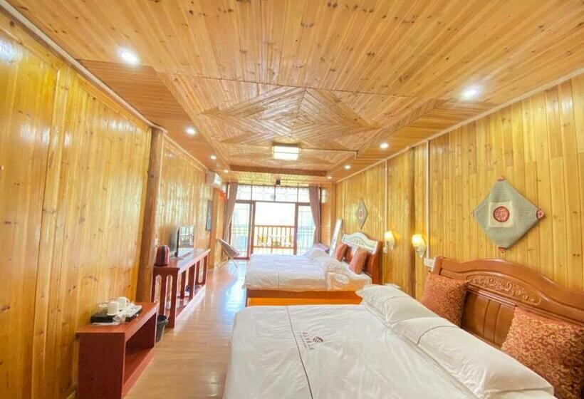 デラックスファミリールーム, Longji Terrace La Vie Inn