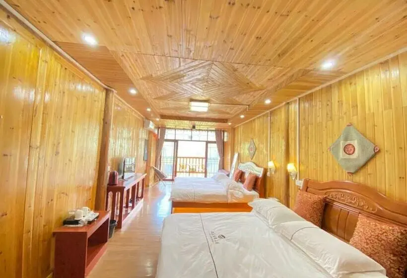 デラックスファミリールーム, Longji Terrace La Vie Inn