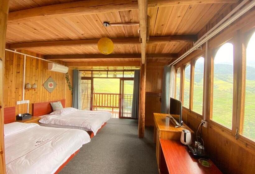 シングルデラックスルーム, Longji Terrace La Vie Inn