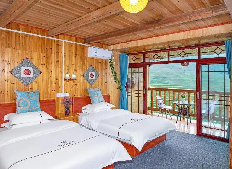 シングルデラックスルーム, Longji Terrace La Vie Inn