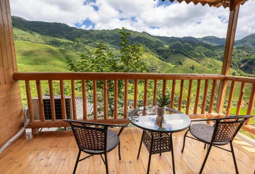 景色の見えるトリプルスタンダードルーム, Longji Terrace La Vie Inn