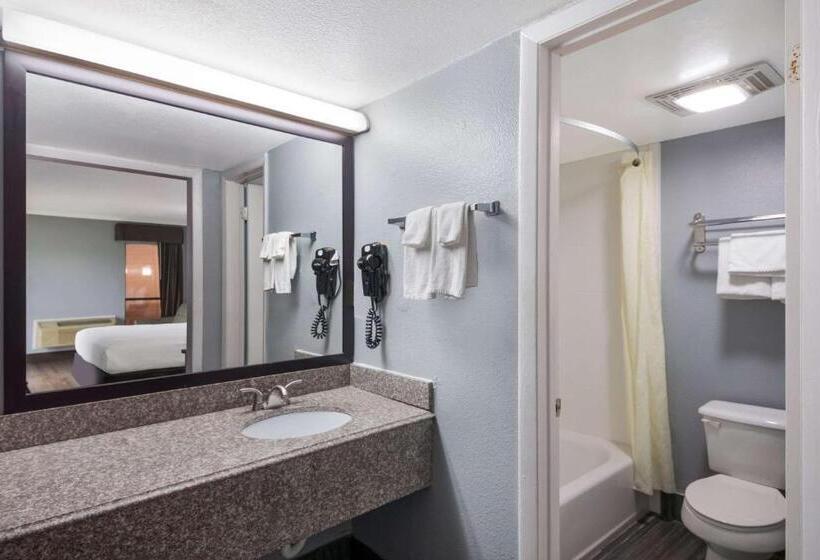 חדר סטנדרט עם מיטת קינג, Econo Lodge Near The Domain   The Arboretum