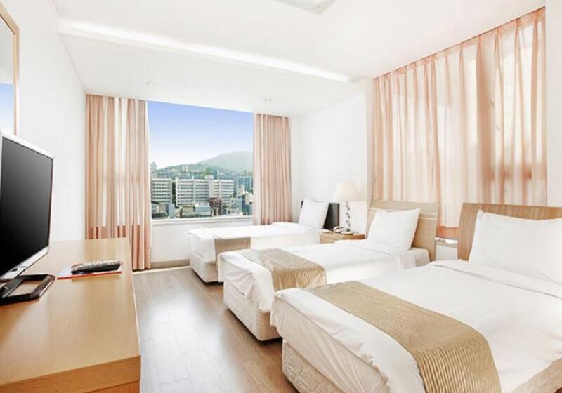 Номер Стандарт Трехместный, Hyundai Residence Seoul