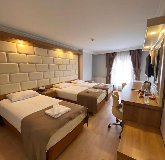 اتاق استاندارد سه نفره, Kafkas Hotel Istanbul