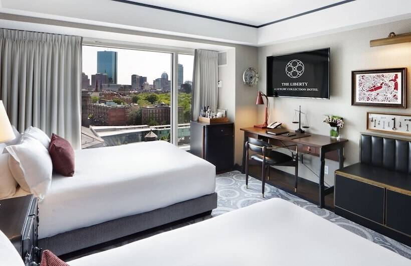 シティビューのデラックスルーム, The Liberty, A Luxury Collection Hotel, Boston