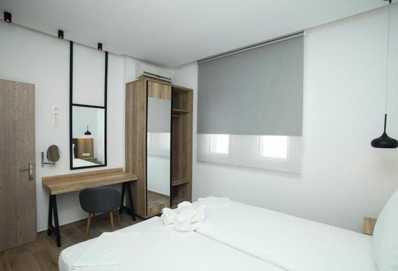 带1间卧室的公寓侧面带海景, Naias