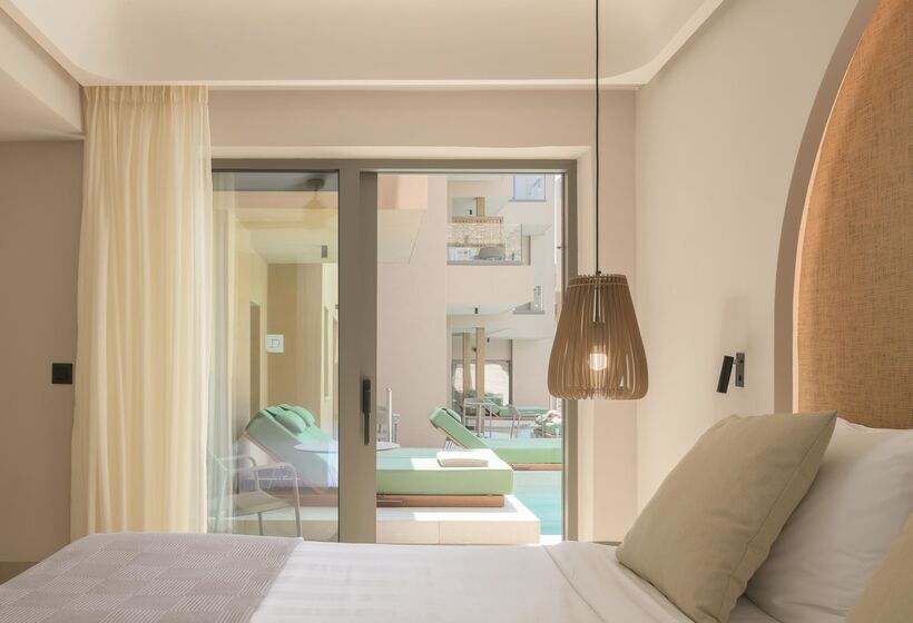 Junior swim-up suite, Paralos Venus Suites Adults Only