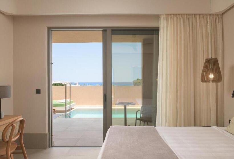 Люкс с Бассейном, Paralos Venus Suites Adults Only