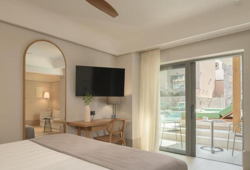 Junior swim-up suite, Paralos Venus Suites Adults Only