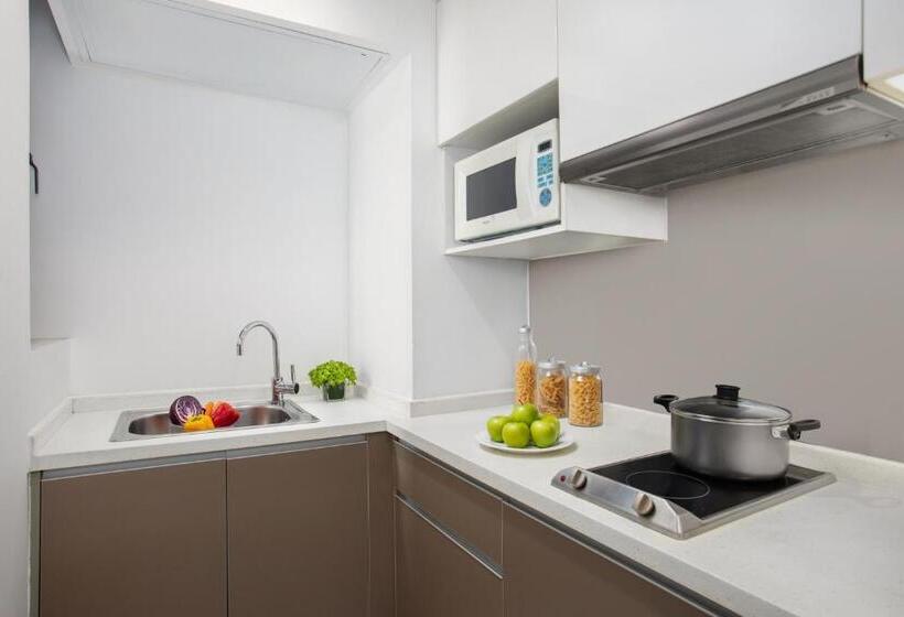 침실 1개 디럭스 아파트, Citadines Xinghai Suzhou