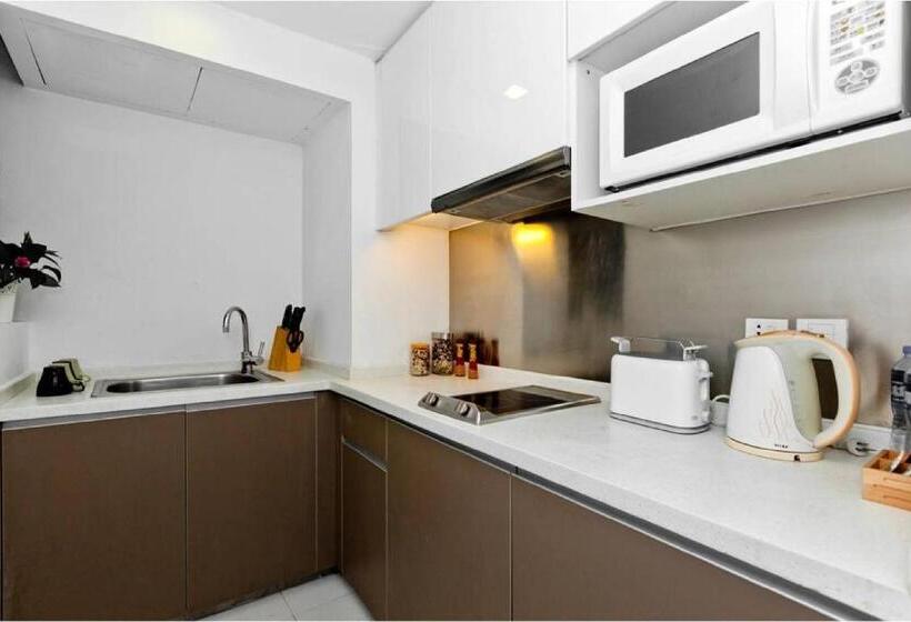 침실 1개 디럭스 아파트, Citadines Xinghai Suzhou