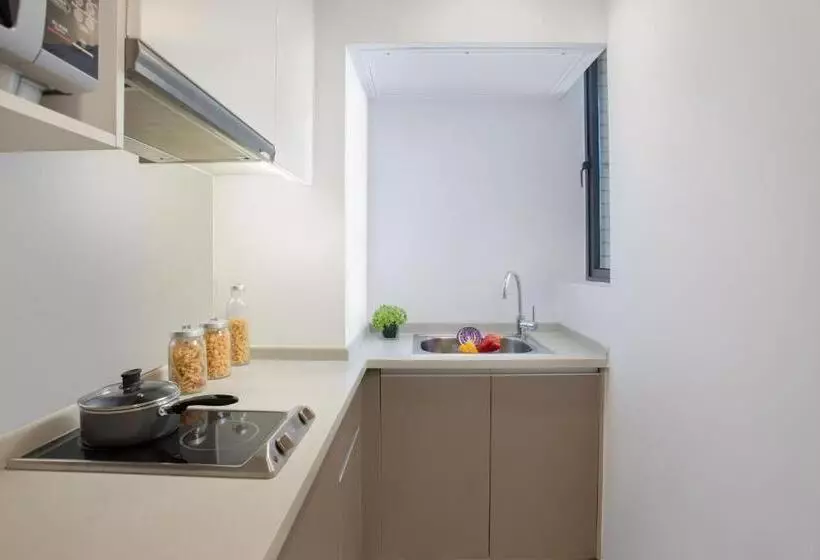 １ベッドルームのデラックスアパートメント, Citadines Xinghai Suzhou