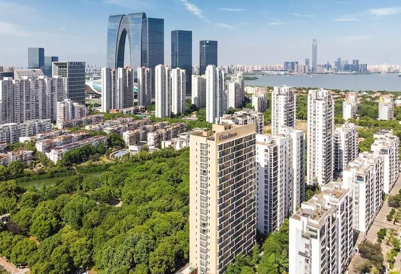 １ベッドルームのデラックスアパートメント, Citadines Xinghai Suzhou