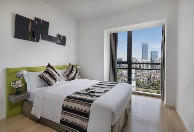 침실 1개 디럭스 아파트, Citadines Xinghai Suzhou