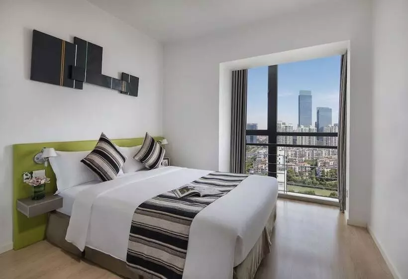 １ベッドルームのデラックスアパートメント, Citadines Xinghai Suzhou