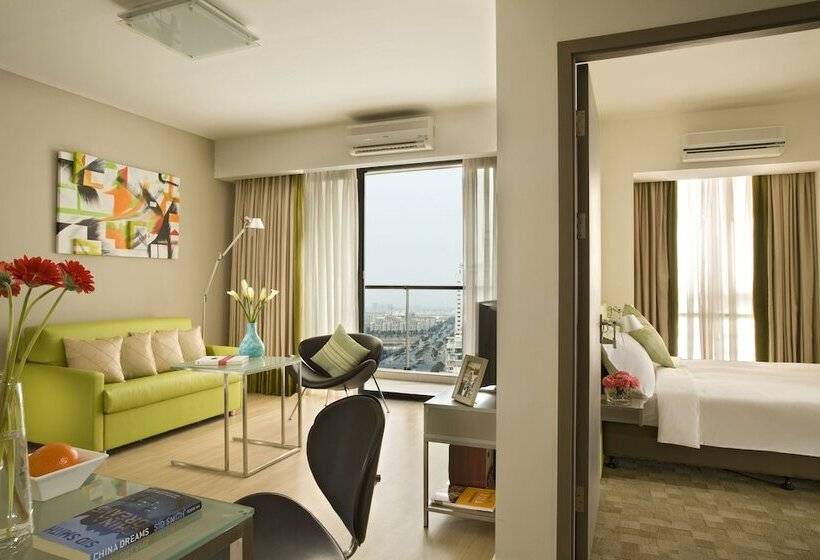 Апартаменты Deluxe 1 Спальня, Citadines Xinghai Suzhou