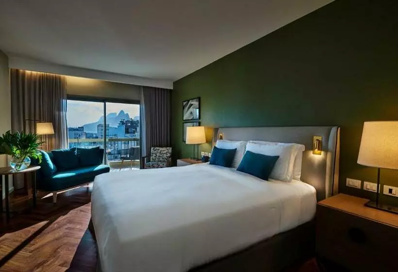 Deluxe-huone King-vuode Kaupunkinäkymä, Fairmont Rio De Janeiro Copacabana