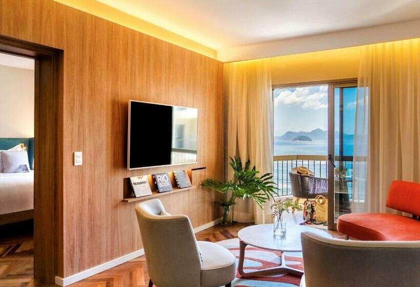 스위트 킹사이즈 침대, Fairmont Rio De Janeiro Copacabana