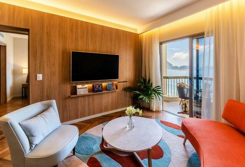 스위트 킹사이즈 침대, Fairmont Rio De Janeiro Copacabana