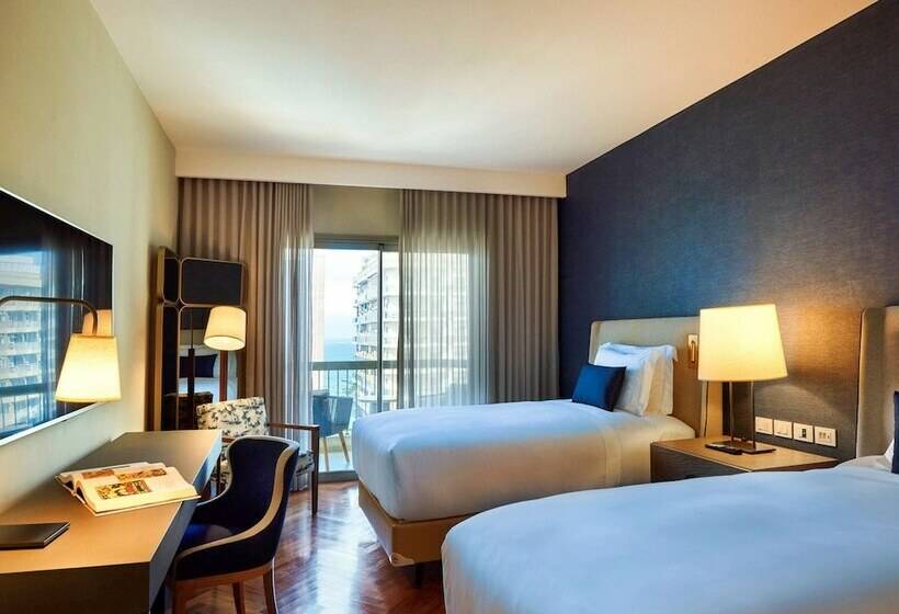 디럭스 룸 바다 전망, Fairmont Rio De Janeiro Copacabana