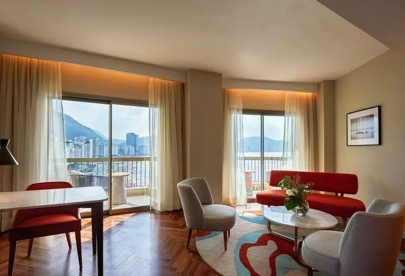 Sviitti Merinäkymä, Fairmont Rio De Janeiro Copacabana