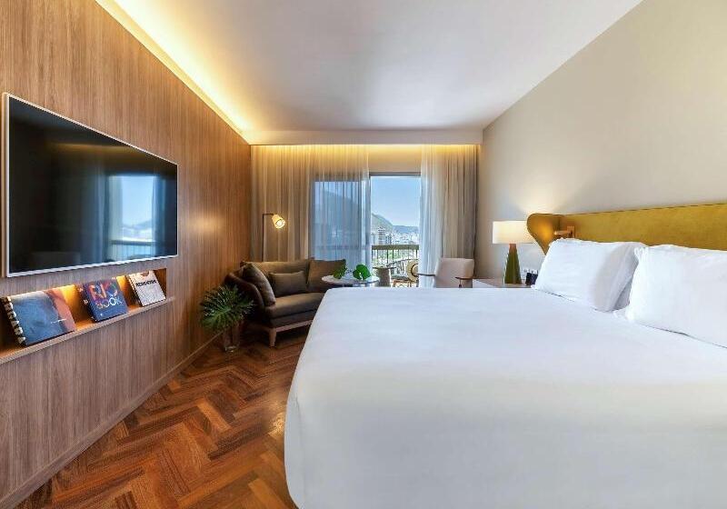 스탠다드 룸 킹사이즈 침대, Fairmont Rio De Janeiro Copacabana