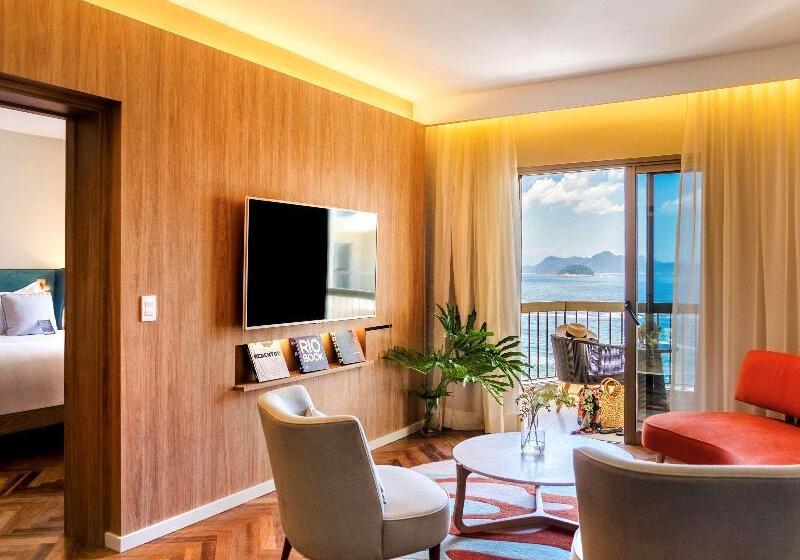 스위트 킹사이즈 침대, Fairmont Rio De Janeiro Copacabana