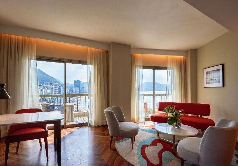 스위트 킹사이즈 침대, Fairmont Rio De Janeiro Copacabana
