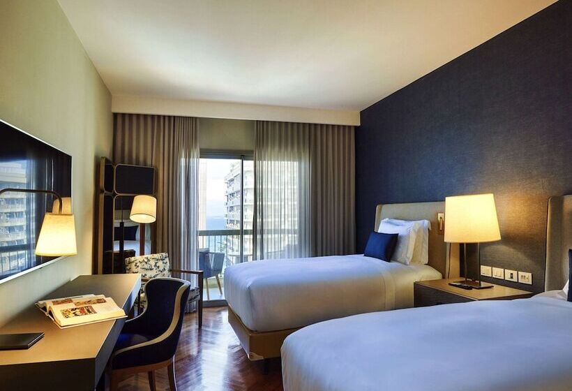 디럭스 룸 바다 전망, Fairmont Rio De Janeiro Copacabana
