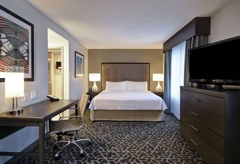 스탠다드 스튜디오 더블 침대, Homewood Suites By Hilton Edgewater
