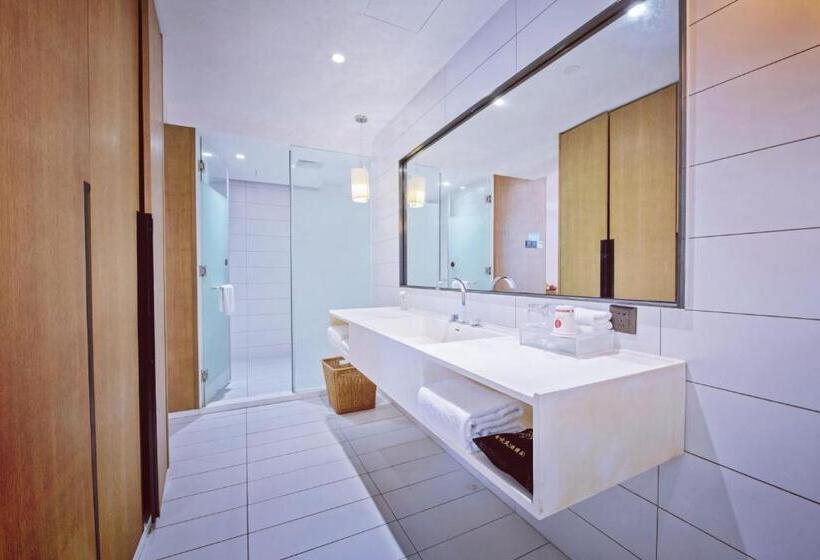 חדר דחוקס עם מיטת קינג, Hongdu